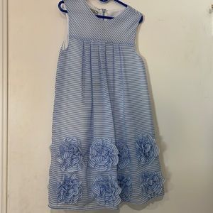 cute girl dress, could be wirn with long sleeve shirt r jacket for cold weathet